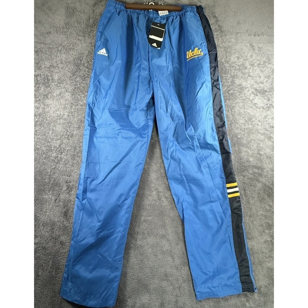 Adidas UCLA Bruins Vintage‎ Track Pants Mens XXL Blue Navy NWT Collegiate